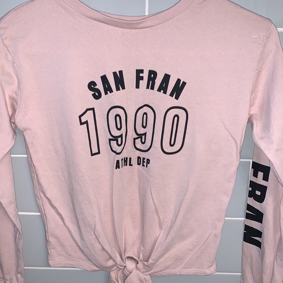 Kids H&M San Fran Tie Front Top - Picture 3 of 16